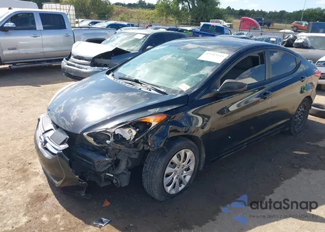 2011 Hyundai Elantra Gls z USA, uszkodzony, nr VIN 5NPDH4AE0BH034652